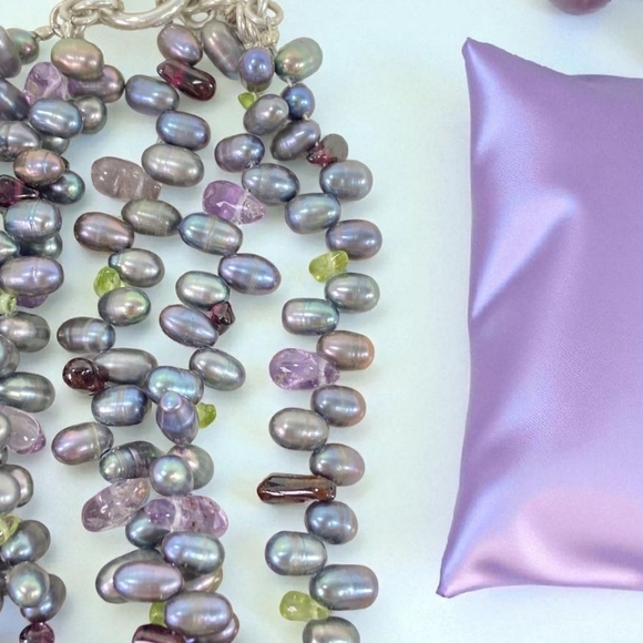 Grandma, s 14 Piece Lot of Assorted Genuine Pearl Seed Pearl Necklaces/Bracelets - Picture 16 of 17